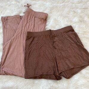 NWT Skims- modal pants and shorts